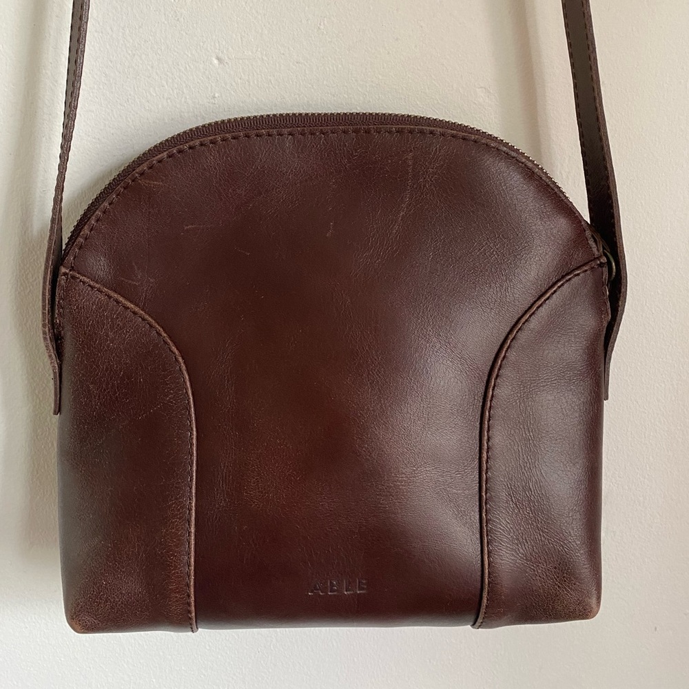 ABLE Marisol Crossbody Bag in Whiskey